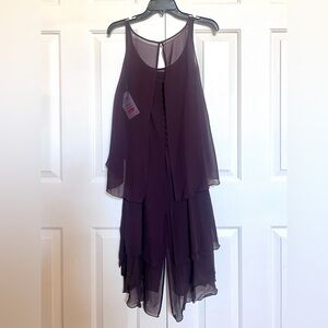 (NWT) Karl Lagerfeld for H&M Dress in plum, size 4